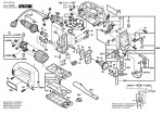 Bosch 0 601 589 660 Gst 100 Bce Jig Saw 230 V / Eu Spare Parts